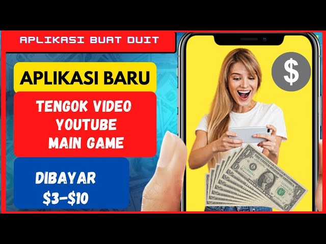 tengok youtube dapat duit